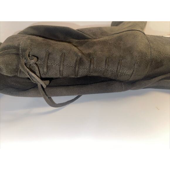 ALDO Womens Adessi Suede Over the Knee High Boots Block 3” Heel Brown Size 8.5 - Picture 3 of 8